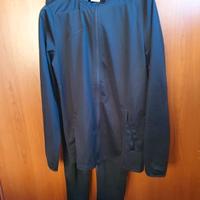 Tuta nera leggera dri fit M nike