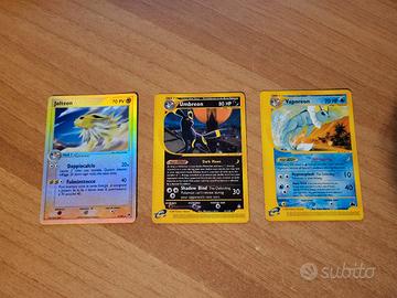 Carte Pokemon - Jolteon / Umbreon / Vaporeon