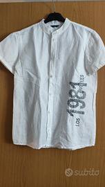 Camicia misto lino Guess bambino