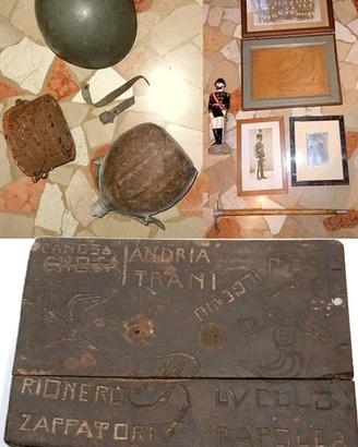 Militaria lotto misto WW1 e WW2