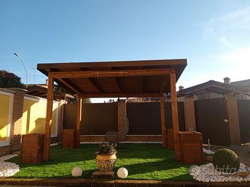 gazebo in legno