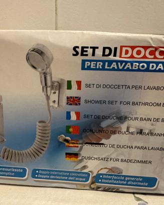 Set di doccetta per lavabo da bagno