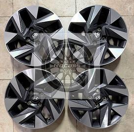 Cerchi 15 bicolore nuova Hyundai i10 Kia Yaris