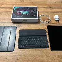 Ipad Pro 11” 2018 256Gb Wifi+Cell con tastiera