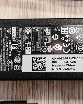Alimentatore Notebook Dell 65W