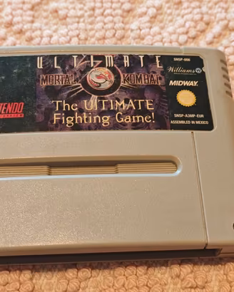 Ultimate Mortal Kombat 3 - SNES Super Nintendo PAL