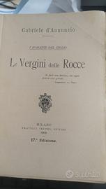 Le vergini delle rocce - Gabriele D’Annunzio,1909.
