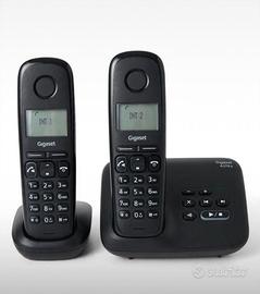 Telefono cordleas doppio con segreteria