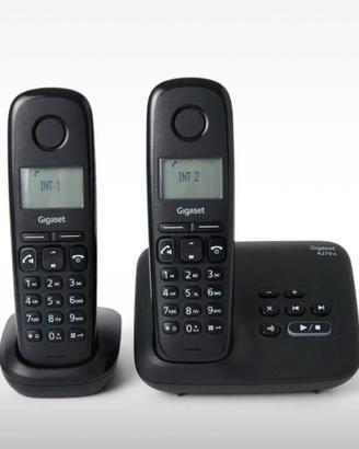 Telefono cordleas doppio con segreteria