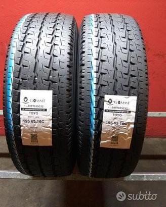 2 gomme 195 65 16c toyo a4740