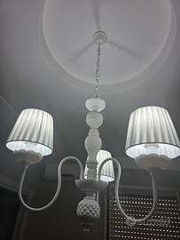 lampadario a 3 luci +2 lumi 