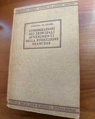 Madame de Staël-1943-Consideraz.suRivoluz.Francese