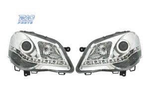 FARI VOLKSWAGEN VW POLO 9N3 05-09 LUCE DIURNA FOND