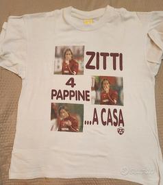 Tshirt foto Totti Roma-Juventus 08/02/2004