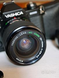 Yashica FX-3 Super 2000 + Obiettivo + Flash