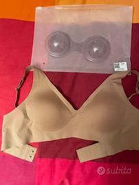 Reggiseno color caramello tg.XL Amaframe