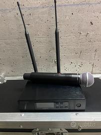 Shure QLXD24/SM58 radiomicrofono digitale + borsa