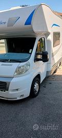 camper mansardato 5 posti letto full 