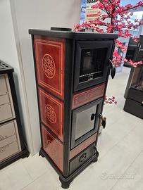 Stufa a Legna Edilkamin Italiana Dafne Forno