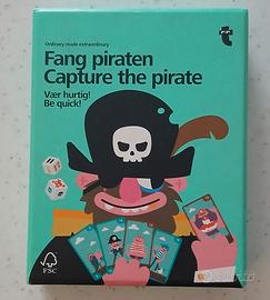 Gioco di carte cattura il pirata