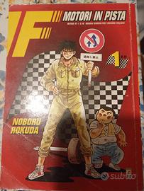 Fumetti F1 motori in pista