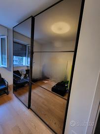 Armadio ante scorrevoli a specchio