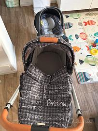 Carrozzina e ovetto con base isofix Cybex