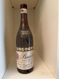 Vino Barolo Borgogno riserva DOC 1973