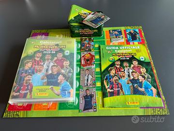 Lotto Adrenalyn 25/26 album + 161 carte + tin box