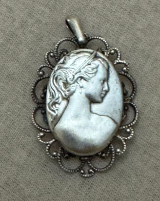 Ciondolo Cammeo Vintage Arg. 900