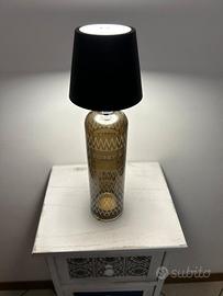 Lampada con bottiglia gin Bobby's LED wireless