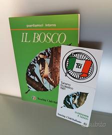 RARO SET 1981 Touring Club Italiano Libro Il Bosco