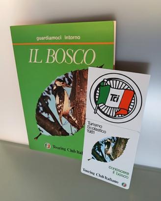 RARO SET 1981 Touring Club Italiano Libro Il Bosco