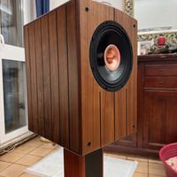 Woodsound Coax-8 nuove + stand legno