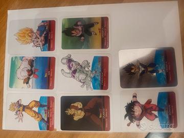 Lamincards Dragonball z Goku Gohan vegeta carte