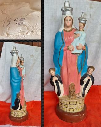 statua madonna in gesso anni 50,si spedizione 