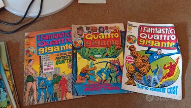 Lotto 10 Fumetti I Fantastici Quattro Gigante