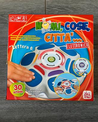Gioco NOMI, COSE, CITTÀ…