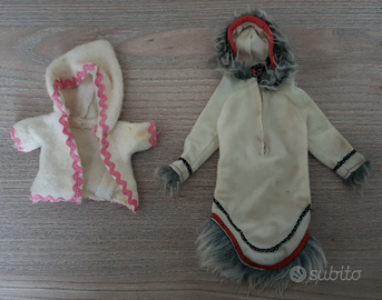 Barbie cappotto eschimese e cappottino bimbo