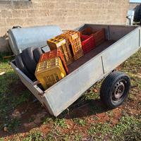 carrello trasporto merci artigianale non omologato