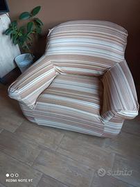 poltrona in ecopelle 