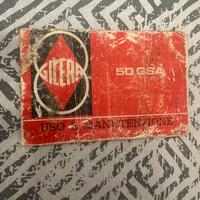 Libretto uso e manutenzione Gilera Gsa