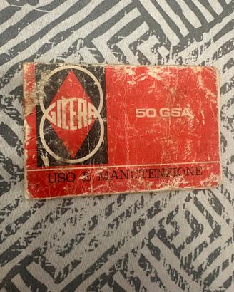 Libretto uso e manutenzione Gilera Gsa