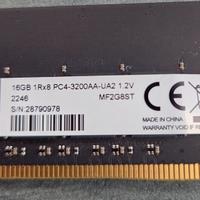 DDR4 modulo RAM 16 gb PC4-3200AA 1.2v