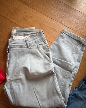 3 paia di jeans