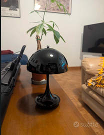 Panthella 160 opaque Black portable lamp Louis pou