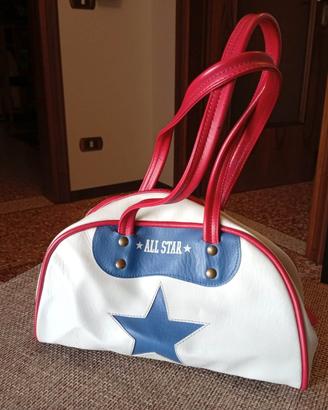 borsa converse all star vintage stile bowling bag