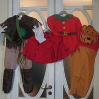N.4 abiti di Carnevale x recite x 2-6 anni(E 5/3/4