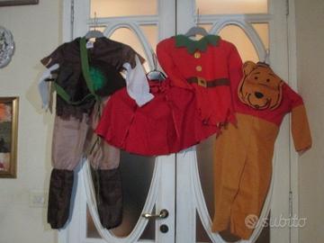N.4 abiti di Carnevale x recite x 2-6 anni(E 5/3/4