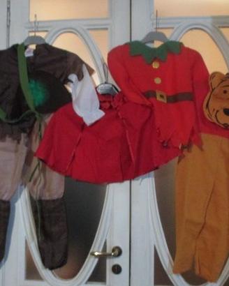 N.4 abiti di Carnevale x recite x 2-6 anni(E 5/3/4